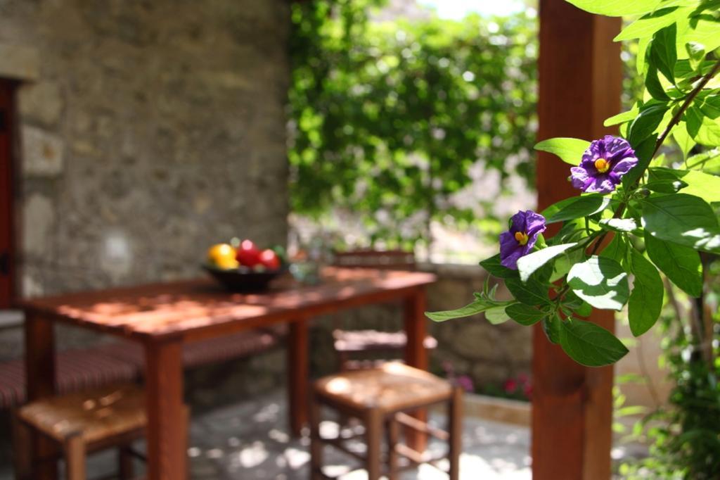Menelia Cottage Platístoma Chambre photo